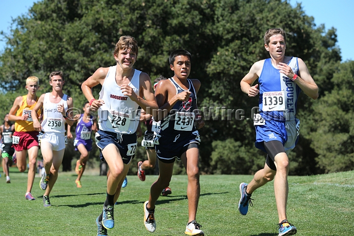 2015SIxcHSSeeded-153.JPG - 2015 Stanford Cross Country Invitational, September 26, Stanford Golf Course, Stanford, California.